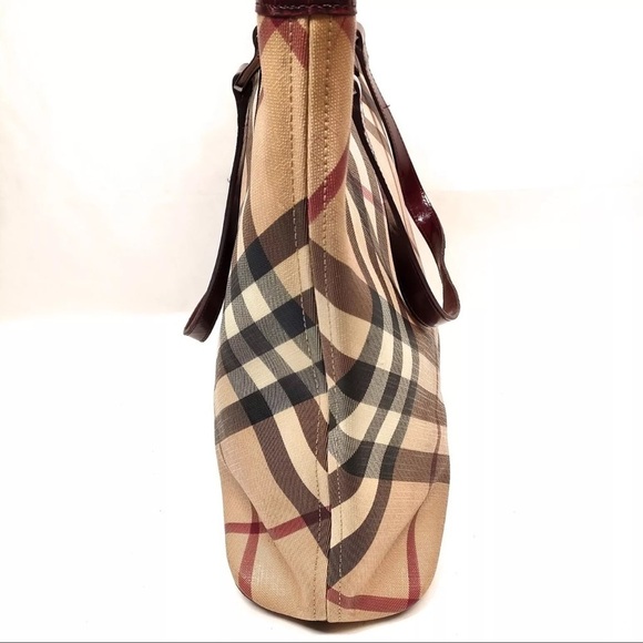 BURBERRY Nova Check Tote Bag - Picture 5 of 14